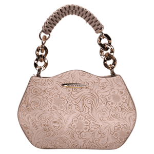 PINK ROSE GOLD LACE CHAIN PURSE FOR WOMEN AND GIRLS